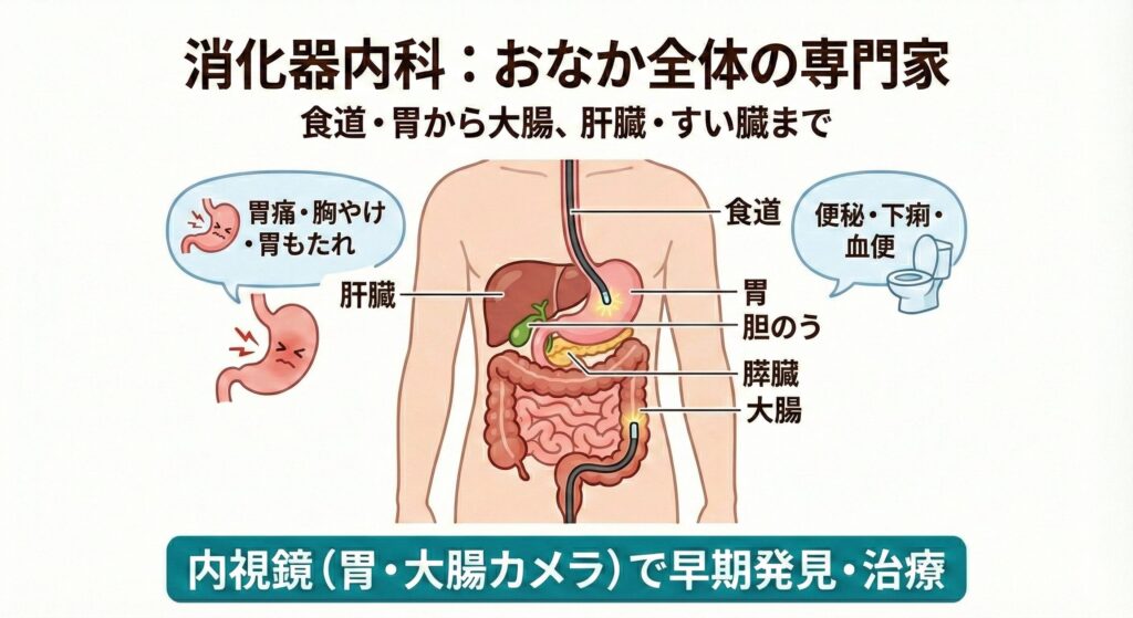 辻井はやし内科の「消化器内科」画像